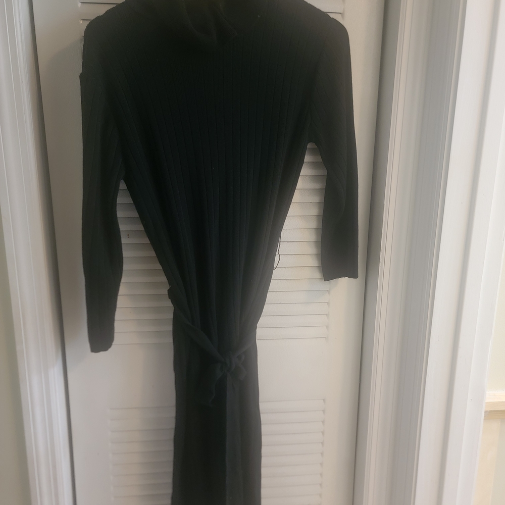 Worthington Black Long Sleeve Dress